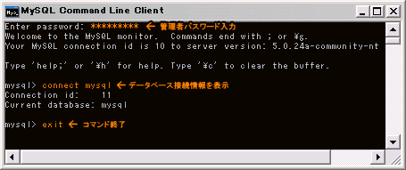 MySQL Command Line Client