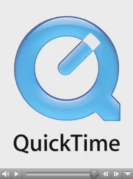 QuickTimeのWebページ埋め込み － コントロール表示・自動再生